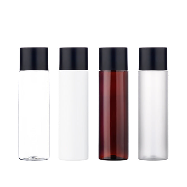 L) スクリューキャップボトル(二重大キャップ) C200ml_PET - YOKIプラザ - 化粧品容器