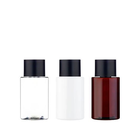 L) スクリューキャップボトル(二重大キャップ) CS200ml_PET - YOKIプラザ - 化粧品容器