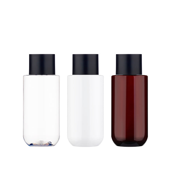 L) スクリューキャップボトル(二重大キャップ) CU300ml_PET - YOKIプラザ - 化粧品容器