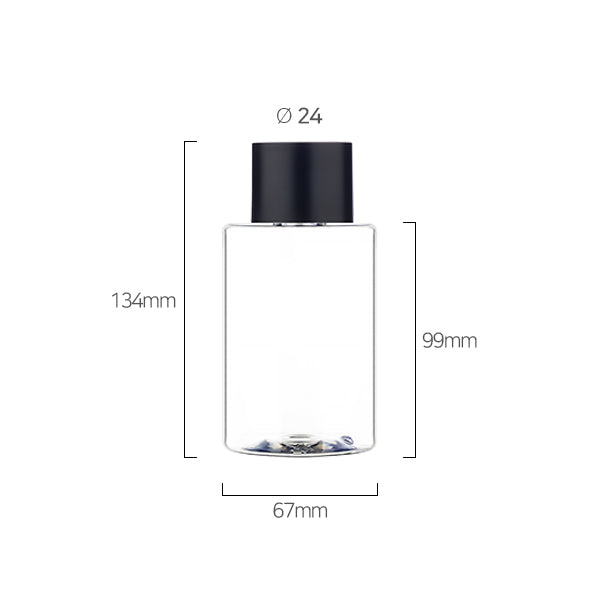 L) スクリューキャップボトル(二重大キャップ) CS300ml_PET - YOKIプラザ - 化粧品容器