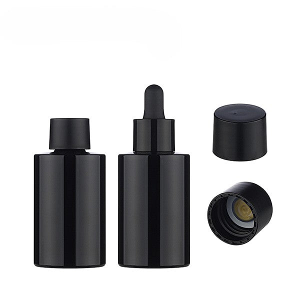 L) ガラス ビタミン用キャップ/スポイト 容器 GC50ml