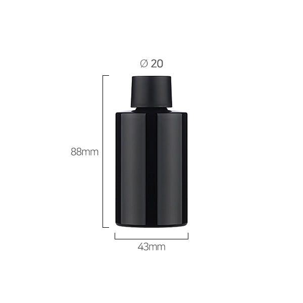 L) ガラス ビタミン用キャップ/スポイト 容器 GC50ml