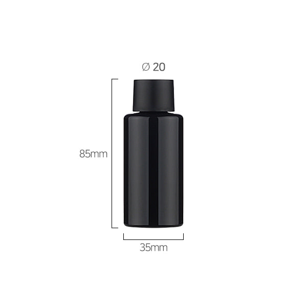 L) ガラス ビタミン用キャップ/スポイト 容器 GCL30ml