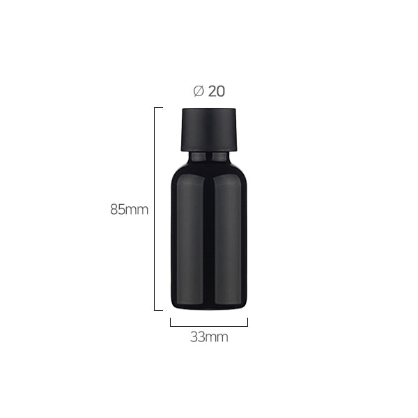 L) ガラス ビタミン用キャップ/スポイト 容器 GRS30ml