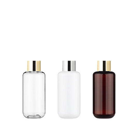 L) 金冠・銀冠スクリューキャップボトル CUR150ml_PET - YOKIプラザ - 化粧品容器