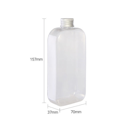 K) アルミキャップスクエアボトル K300ml_PET - YOKIプラザ - 化粧品容器