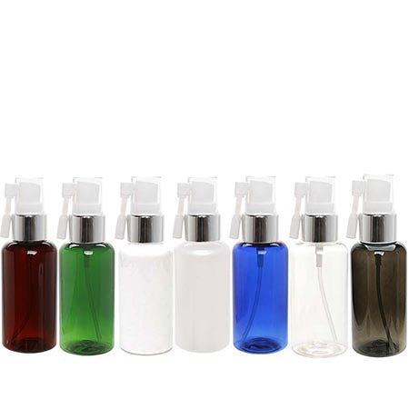 D) 銀冠 喉スプレー(ロング) T60ml_PET - YOKIプラザ - 化粧品容器