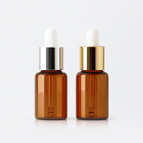 L) 金冠・銀冠ガラススポイトボトル 7ml - YOKIプラザ - 化粧品容器