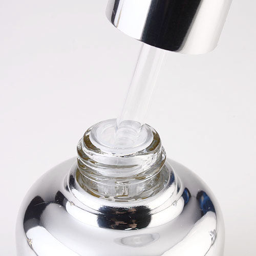 L) ガラススポイトボトル(ガラス＋アルミ)  30ml - YOKIプラザ - 化粧品容器