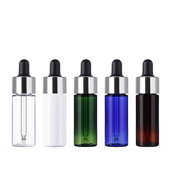 L) 金冠・銀冠スポイトボトル CL20ml_PET - YOKIプラザ - 化粧品容器