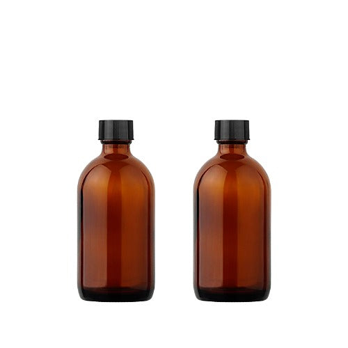 L) ガラススクリューキャップボトル(茶色) CR100ml - YOKIプラザ