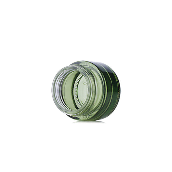L) ガラスクリームジャー(緑) C30g - YOKIプラザ