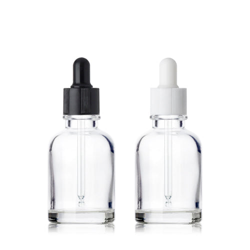 L) ガラススポイトボトル(透明) CW30ml - YOKIプラザ - 化粧品容器