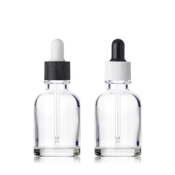 L) ガラススポイトボトル(透明) CW30ml - YOKIプラザ - 化粧品容器