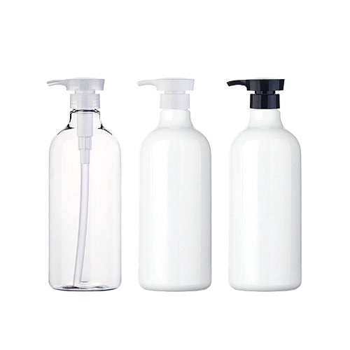 L) ポンプボトル(角張ヘッド) CW1000ml_PET - YOKIプラザ - 化粧品容器