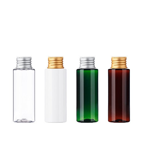 L) アルミスクリューキャップボトル C50ml_PET - YOKIプラザ - 化粧品容器