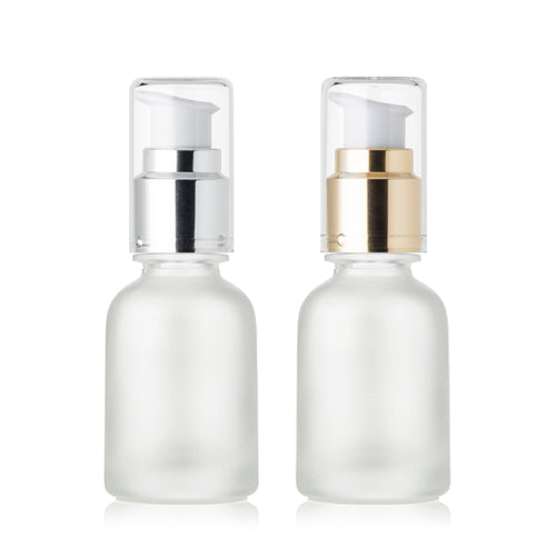 L) 金冠・銀冠ワンドロップポンプ(半透明パール) CW30ml - YOKIプラザ - 化粧品容器