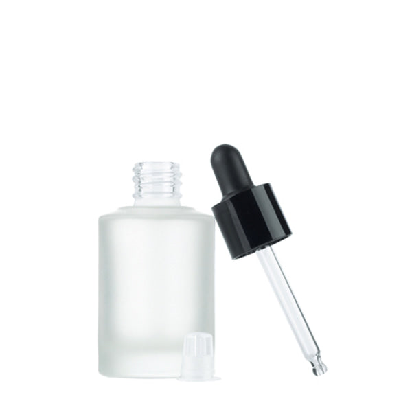 L) ガラススポイトボトル(半透明マット) CH30ml - YOKIプラザ - 化粧品容器