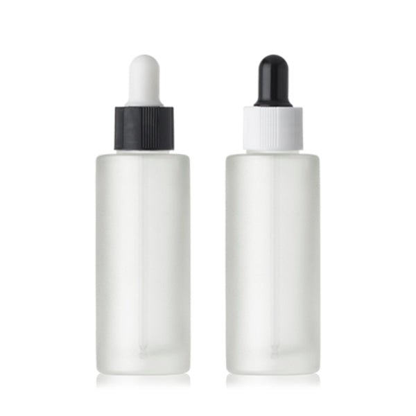 L) ガラススポイトボトル(半透明パール) CL40ml - YOKIプラザ - 化粧品容器