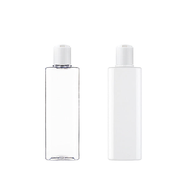 L) プレスキャップボトル(角型) S300ml_PET - YOKIプラザ - 化粧品容器