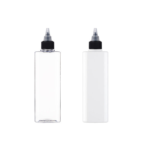 L) トンガリキャップ(蓋一体型-T・角型) S300ml_PET - YOKIプラザ - 化粧品容器